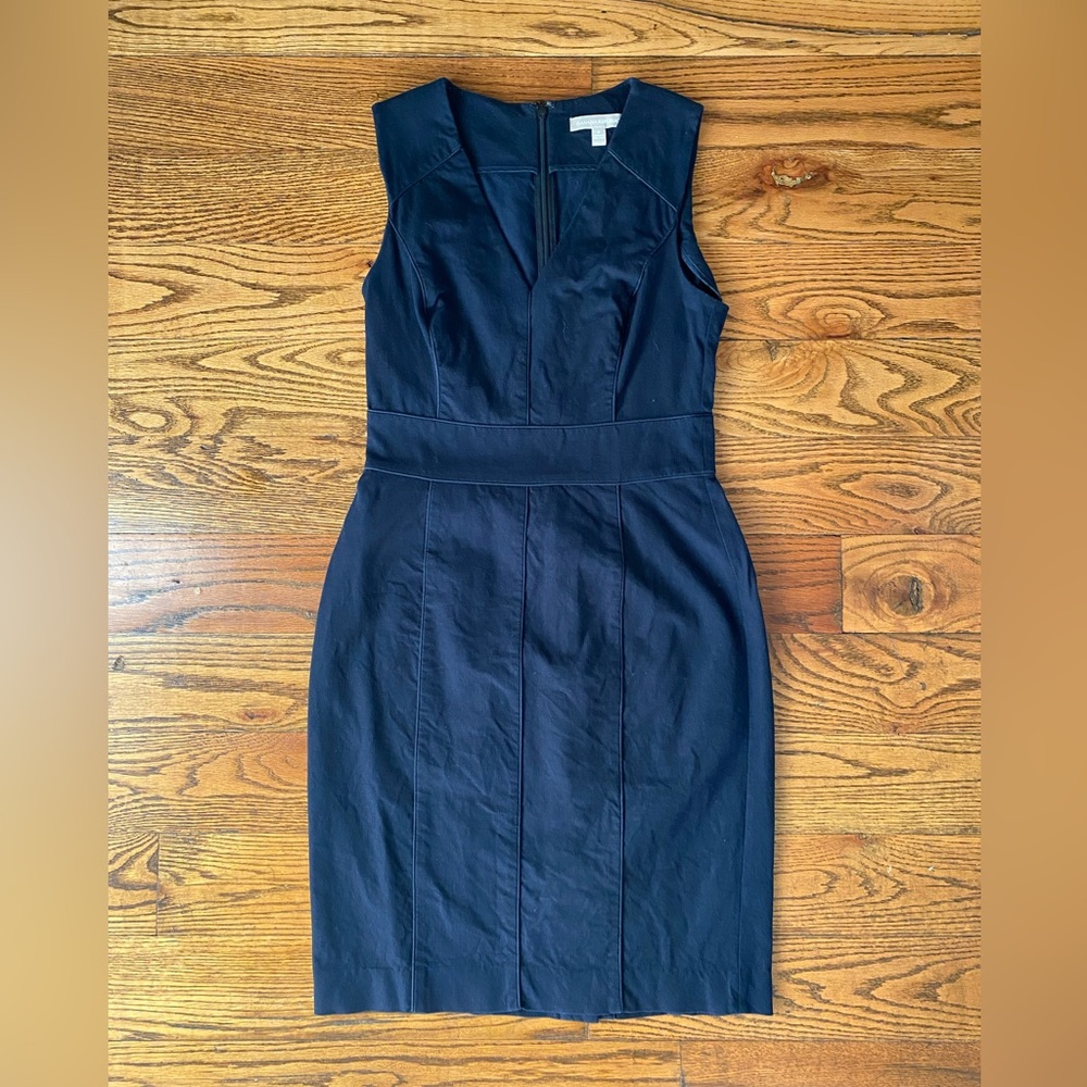 Banana Republic Navy Sheath Dress - size 6